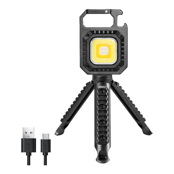 Super Bright 700 Lumen Waterproof LED + COB Light for Camping with Stand