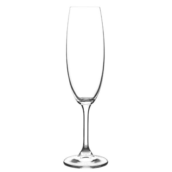Set Of 6 - Crane - Lara Crystal Champagne Flute 220ml