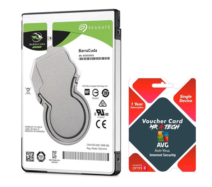 BarraCuda 500GB 2.5"for Desktop PCs,all-in-one &amp; laptop-Internal Hard Drive