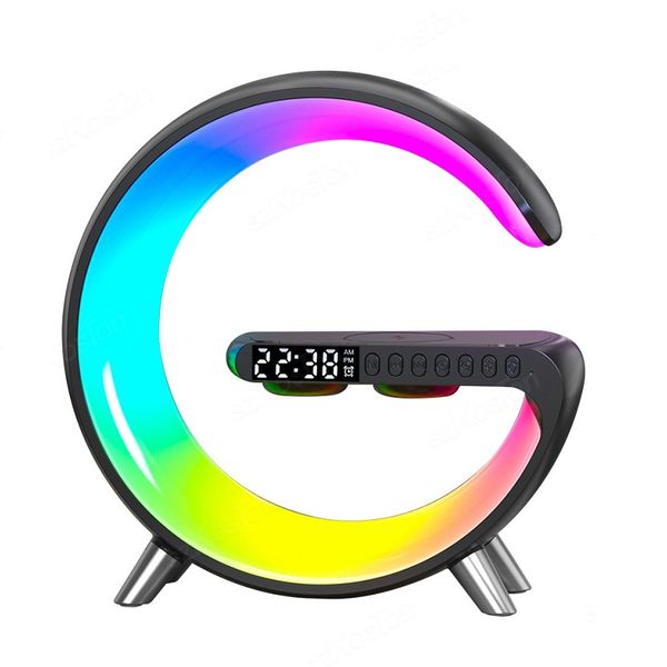 Wake up Atmosphere LED Night Light Wireless Charger Bluetooth Speaker
