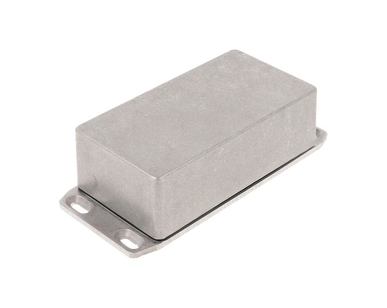 1590WN1FL Diecast Aluminum Flanged Lid Enclosure - IP65, 149.5×65.5×30.8mm