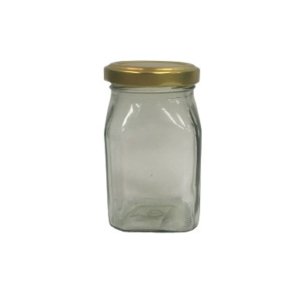 Honey Jar Square 200ml 6-Pack