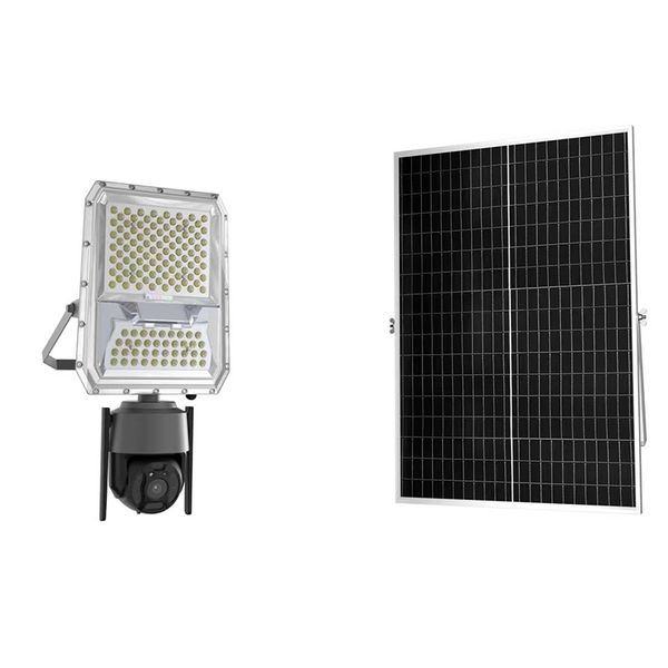 GD-JK300 3-in-1 Solar Security Light with WiFi Camera &amp;Solar Panel-152 LEDs