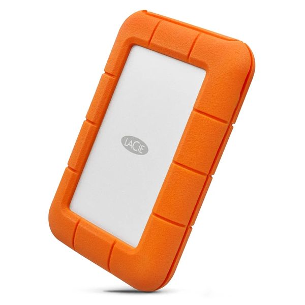 LaCie Rugged 2TB Portable External Hard Drive USB-C