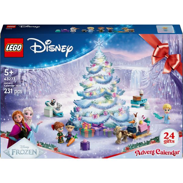 LEGO® Disney Frozen Advent Calendar 2025 Fantasy Toy Building Kit 43273