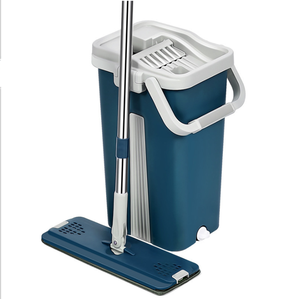 Flat Mop and Bucket Set