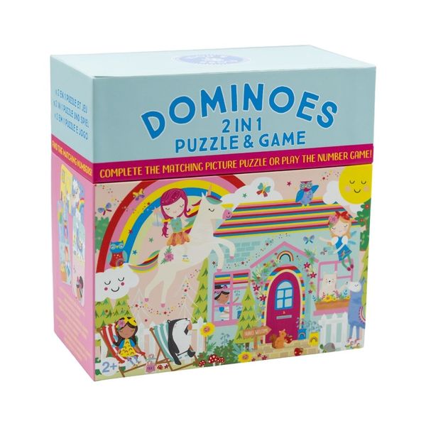 Floss &amp; Rock Dominos Game Numbers and Puzzle Rainbow Fairy