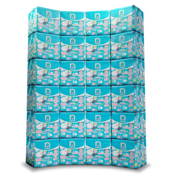 Neno Super Maxi-Cotton Touch Unscented Sanitary Pads_Bulk pack