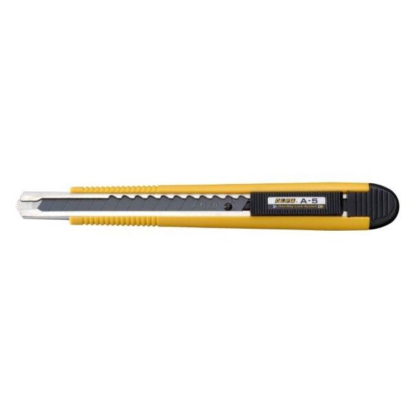 Olfa - One Way Lock Cutter - Black - Blade Snap Off Knife - 2 Pack