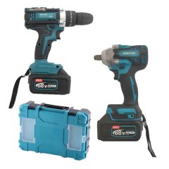 2-in-1 Electric Drill Wrench Set
