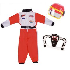 Racing Car Driver Suit Dress up Costume - Helmet &amp; Accessories, Role Play
