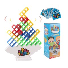 3D Tetra Tower Stacking Game