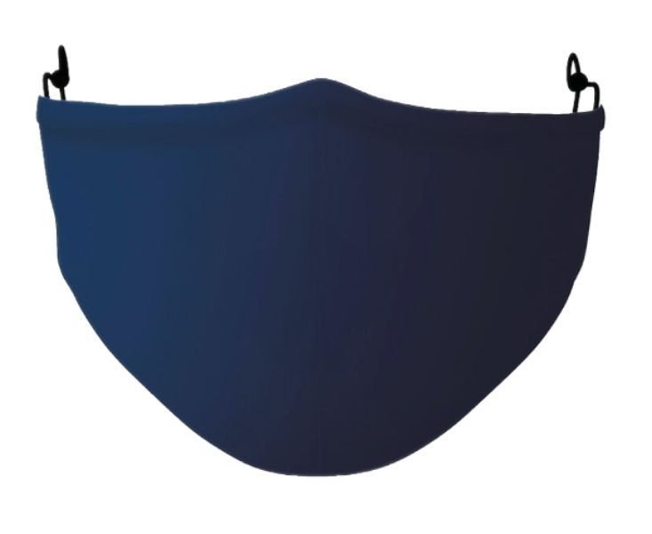 Face Mask - Polyester Mask - Navy Blue