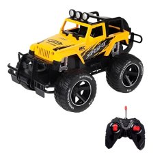 Yellow 2.4G Car Off Road Remote Control RC 1.14 Toy Car for Boys And Girls