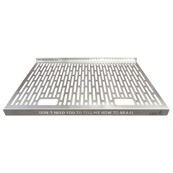KarooBraai 75 46 Laser Braai Grid - Dont Need You To Tell Me How To Braai