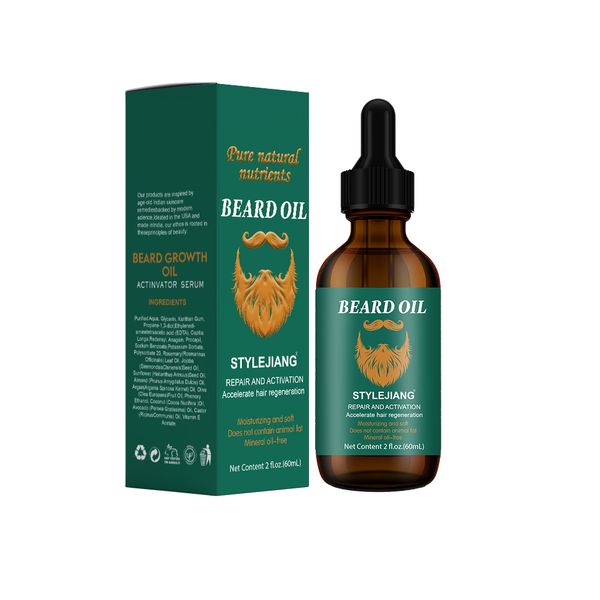 Beard Oil - 60ml | Moisturizing &amp; Refreshing Beard Care for Men