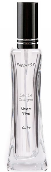 PepperSt Men's Cologne : Cuba - 30ml