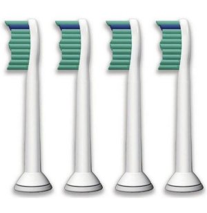 FTG 4 Pack Quality Replacement Brush Heads For Philips Sonicare Toothbrush