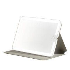 Rechargeable Travel Makeup Mirror 72 LED Lights 3 Colour Lighting
