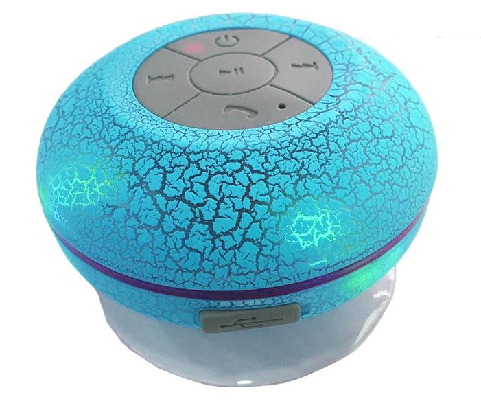 Waterproof Bluetooth Mini Speaker With Mic - BTS-06 - Green