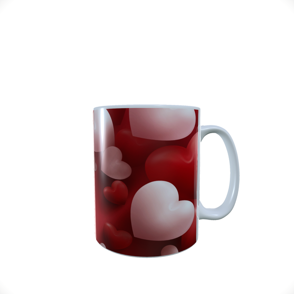 Valentines Day - Hearts B - Aesthetic - Coffee Mug