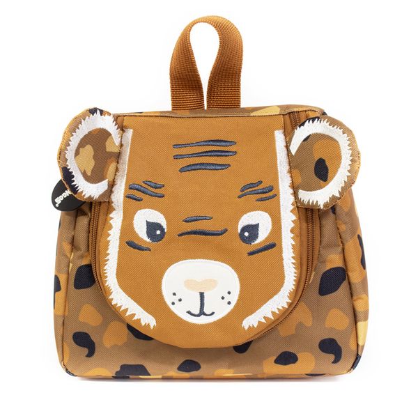 Les Deglingos Travel Toiletry Bag - Tiger