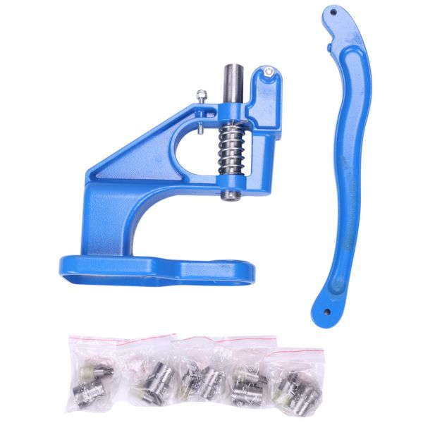Hand Punch Press Machine For Eyelet Grommet Dies Or Double Cap Rivets