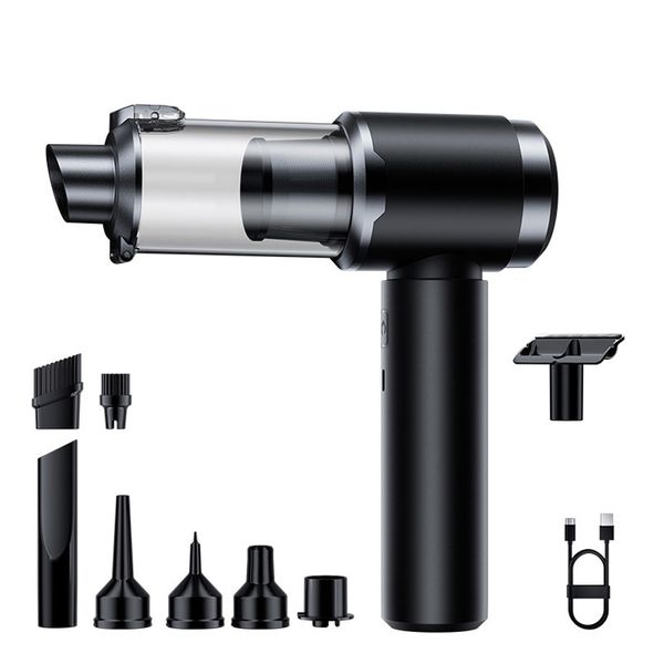 Car Vacuum Cleaner Cordless Handheld Air Blower Machine 17000pa Suction