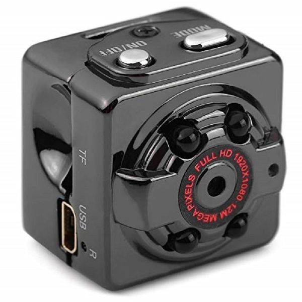 Fervour LED Mini Camera SQ8 Mini DV Camera 1080P Full HD Car DVR Recorder