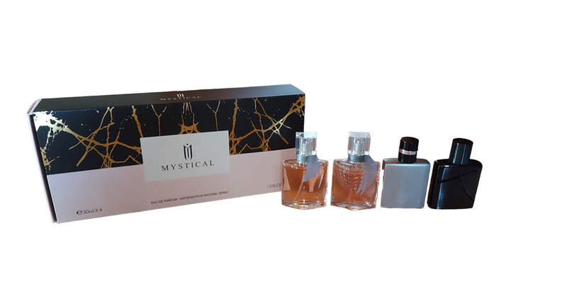 Mystical Perfume Gift set of 4 x 30ml (Pink)