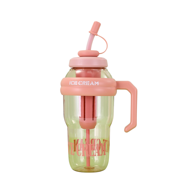 Trendy 1.3 L Ice Cream Leak Proof Handle Water Bottle