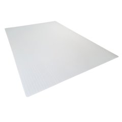 Spiked Office Floor Protector 1800x1200mm - Translucent Carpet Protector