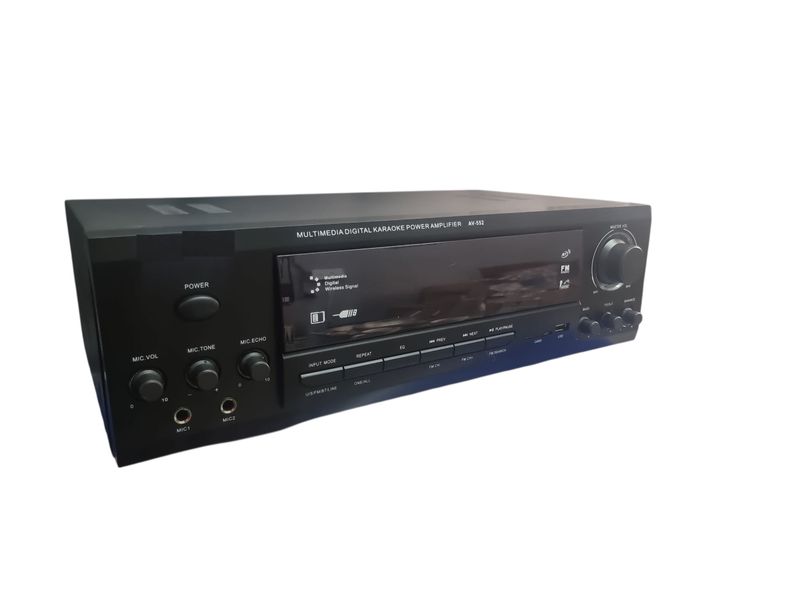 Digital Amplifier With 5Channel Compatible With fm/radio / eco/usb AV-552