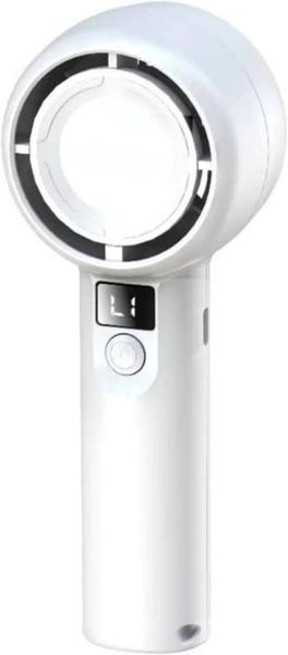 Mini Portable Fan 5-Speed LED Digital Display For Travel Office &amp; Home Use