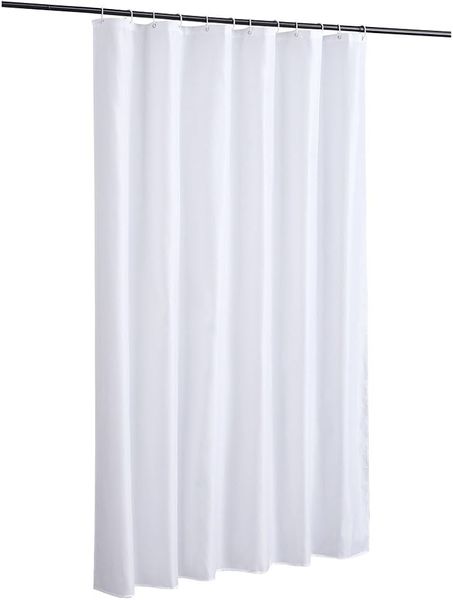White Shower Curtain 1250 x 2000mm HSC/W
