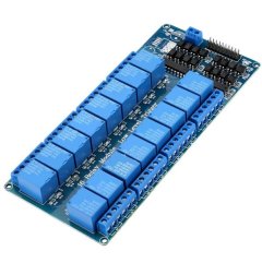 Arduino 5V 16-way relay module optocoupler isolation low level trigger