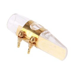 Alto Sax Mouthpiece Kit, Crystal, with Cap/Clip/Reed