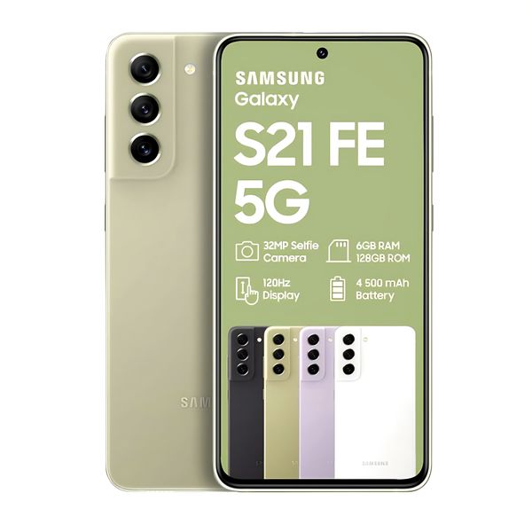 Samsung Galaxy S21 FE 5G 128GB 12GB RAM - Dual Sim - Certified Preowned