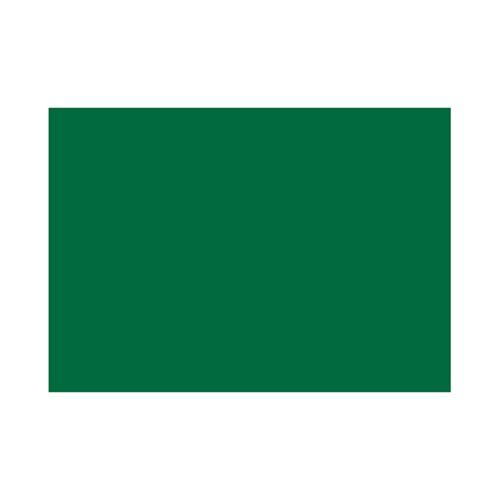Bulk Pack of 25x Sirio A2 Arts &amp; Craft Sheets - Green
