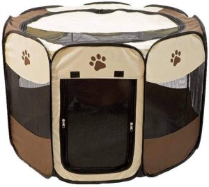 Foldable Pet Playpen For Dogs Pop Up – Indoor and Outdoor Use