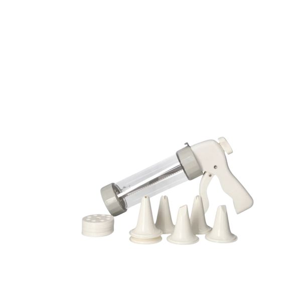Biscuit &amp; Cookie Press Gun Set with Nozzles