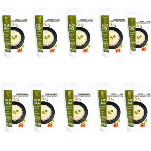 Food Socks Meal Box Chicken A LA King- Pack of 10