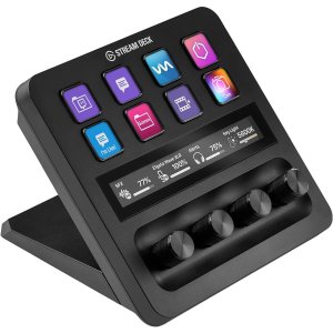 Corsair Elgato Stream Deck + (Customizable LCD keys, Dials &amp; Touch Strip)