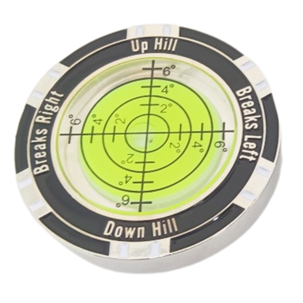 Slope Reader Golf Peripheral High Precision Level Reading Aid Yellow Green