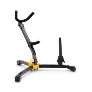 Hercules DS532BB Alto Tenor Saxophone &amp; 1 Clarinet Flute Stand with Bag