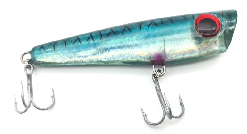 Fishing Buddy Blue Game Popper Sinking 120mm Fish Lure