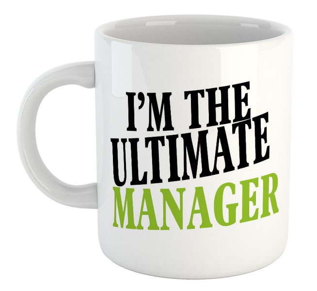 I'm The Ultimate Manager Boss Coworker Colleague Work Office Gift Mug