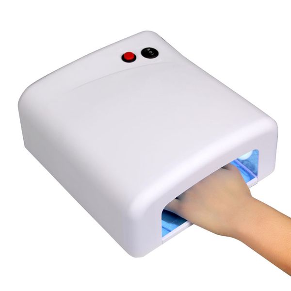 36w Gel Curing UV Nail Lamp (Nail Polish Dryer) - White