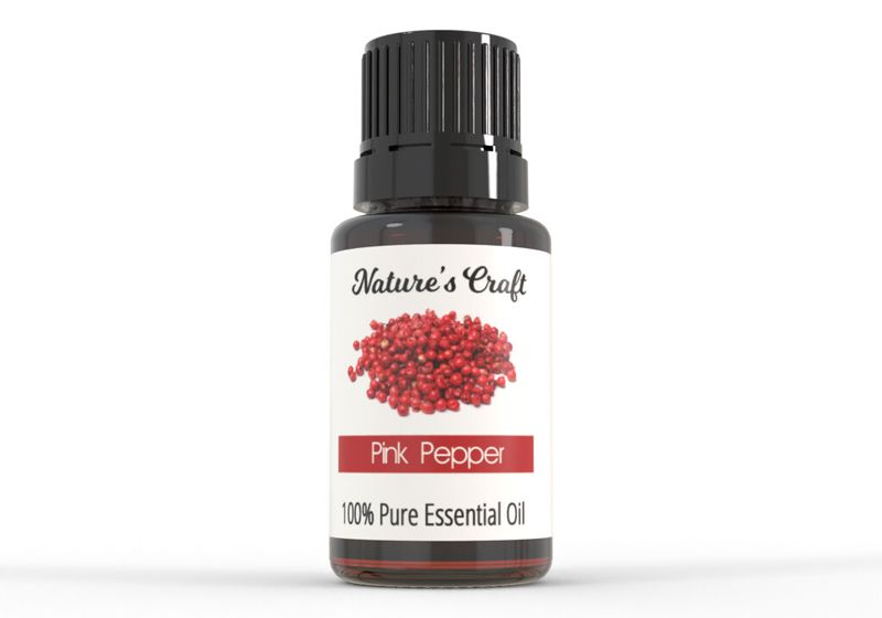 Nature's Craft Pure Pink Pepper Essential Oil 10ml