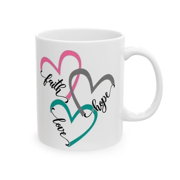 Faith Hope Love Coffee Mug